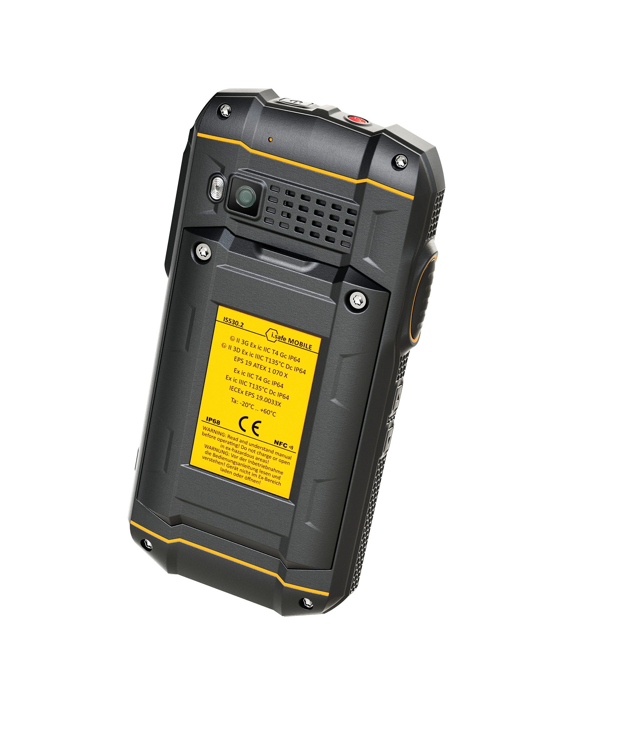 Smartphone industrial multifuncional para zonas peligrosas | IS530.2 | i.safe MOBILE